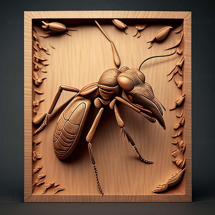3D модель Camponotus pennsylvanicus (STL)